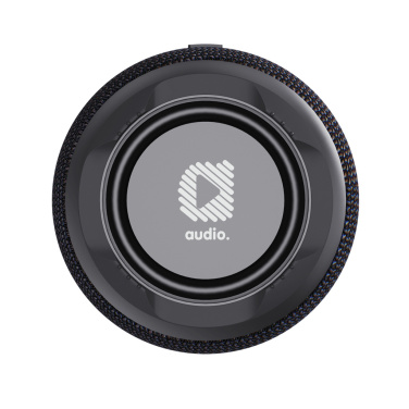 Logo trade promotional products image of: Urban Vitamin Anaheim RCS recycled 10W speaker 15W charger