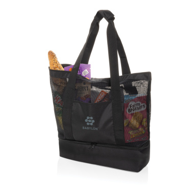 Logotrade promotional gift picture of: Iqlo Aware™ RPET 2-in-1 cooler tote