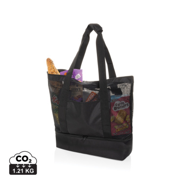 Logo trade business gifts image of: Iqlo Aware™ RPET 2-in-1 cooler tote