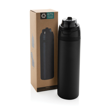 Logo trade promotional gift photo of: Omni Sip RCS certified re-steel lockable bottle 700ml