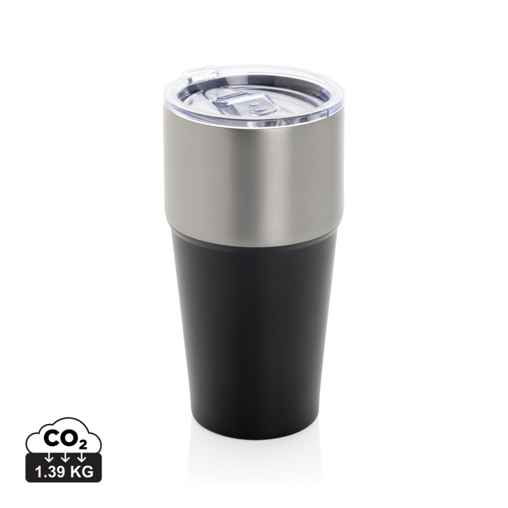 Logotrade promotional giveaway image of: Fluid RCS certified recycled steel tumbler 500ml