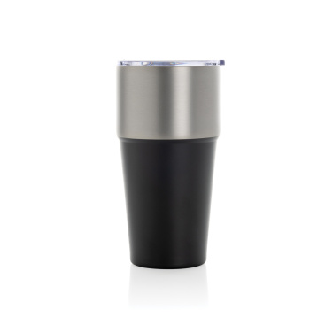 Logo trade promotional merchandise picture of: Fluid RCS certified recycled steel tumbler 500ml