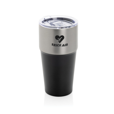 Logotrade promotional giveaway image of: Fluid RCS certified recycled steel tumbler 500ml