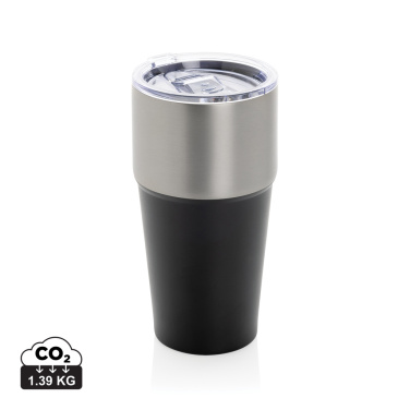 Logo trade promotional gifts image of: Fluid RCS certified recycled steel tumbler 500ml