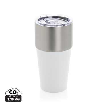 Logo trade corporate gift photo of: Fluid RCS certified recycled steel tumbler 500ml