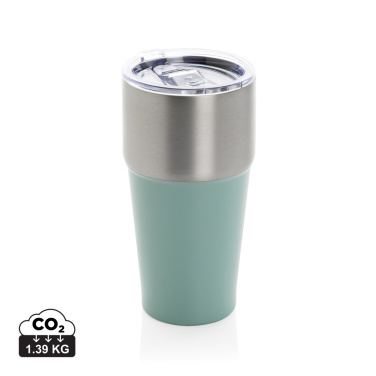 Logo trade advertising product photo of: Fluid RCS certified recycled steel tumbler 500ml