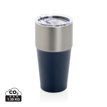 Logo trade promotional item photo of: Fluid RCS certified recycled steel tumbler 500ml