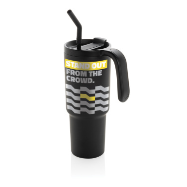 Logo trade promotional giveaway photo of: Graphic 360 RCS certified recycled steel tumbler 900ml