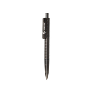 Logo trade promotional gifts image of: X3 GRS recycled PC plastic pen frosted