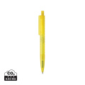 X3 GRS recycled PC plastic pen frosted, yellow