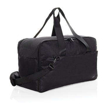 Logotrade promotional giveaway image of: Swiss Peak Aware™ RPET 15.6 inch laptop weekend bag