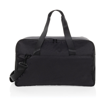 Logo trade promotional giveaway photo of: Swiss Peak Aware™ RPET 15.6 inch laptop weekend bag