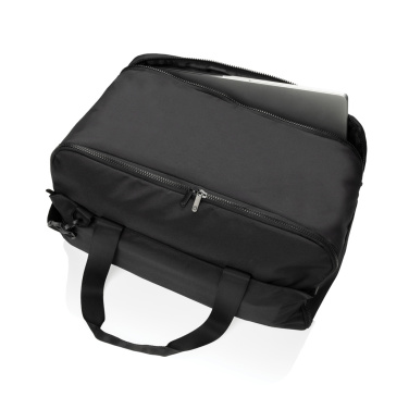 Logo trade promotional giveaway photo of: Swiss Peak Aware™ RPET 15.6 inch laptop weekend bag