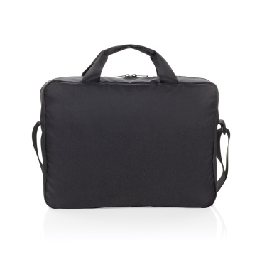 Logo trade promotional item photo of: Swiss Peak Aware™ RPET Essential 15.6 inch laptop bag