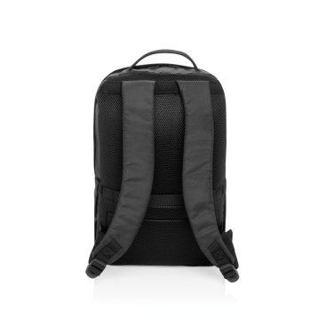 Logo trade corporate gifts image of: SP Aware™ RPET Edin 100% recycled 15.6 inch laptop backpack