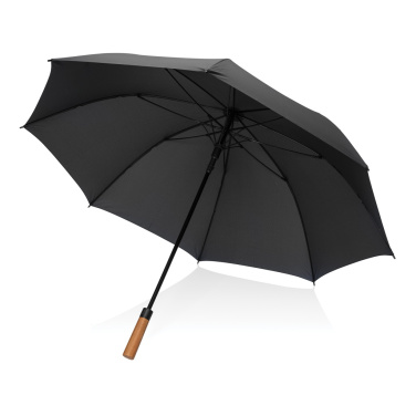 Logotrade promotional merchandise picture of: Tony  Aware™ RPET 30 inch acacia auto open umbrella