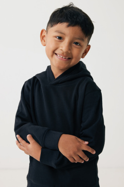 Logotrade promotional item picture of: Iqoniq Yengo kids recycled cotton hoodie with sidepockets