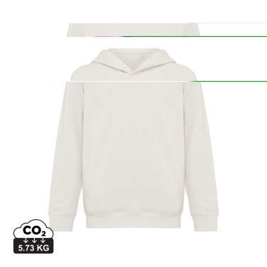 Logo trade advertising products picture of: Iqoniq Yengo kids recycled cotton hoodie with sidepockets