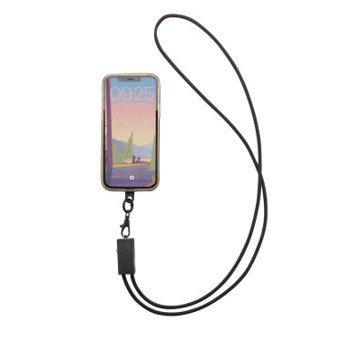 Logotrade promotional merchandise photo of: Terra RCS recycled PET phone cord with dual charge cable