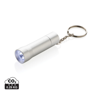 Logotrade advertising products photo of: Flash RCS recycled aluminium keychain torch