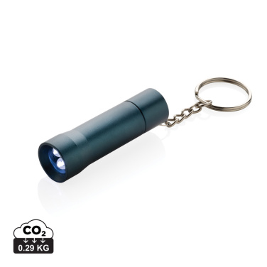 Logotrade advertising products photo of: Flash RCS recycled aluminium keychain torch