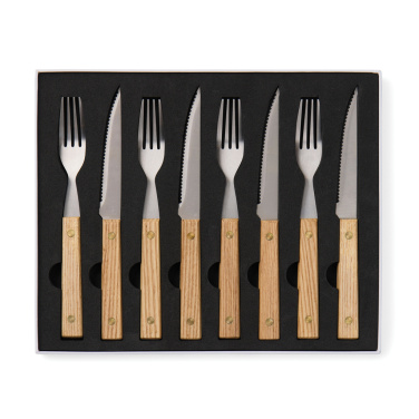 Logo trade promotional giveaway photo of: VINGA Paso 8 pcs bbq cutlery set