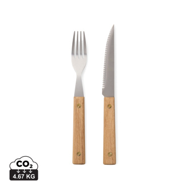 Logo trade advertising products image of: VINGA Paso 8 pcs bbq cutlery set