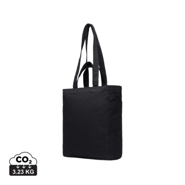 Logo trade corporate gift photo of: VINGA Hilo AWARE™ recycled canvas zip tote