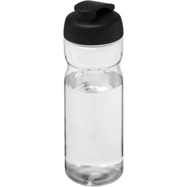 Logotrade promotional merchandise picture of: H2O Active® Eco Base 650 ml flip lid sport bottle