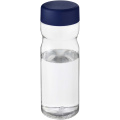 H2O Active® Eco Base 650 ml screw cap water bottle, Transparent / Blue