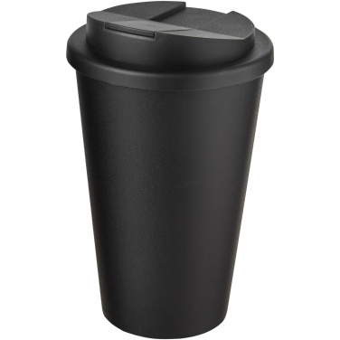 Logo trade promotional merchandise picture of: Americano® Eco 350 ml recycled tumbler with spill-proof lid