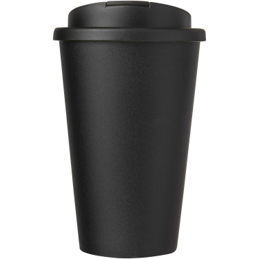 Logo trade promotional merchandise picture of: Americano® Eco 350 ml recycled tumbler with spill-proof lid