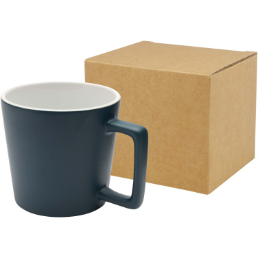 Logo trade advertising products image of: Cali 370 ml ceramic mug with matt finish