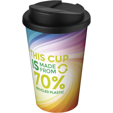 Logo trade promotional items image of: Brite-Americano® Eco 350 ml spill-proof insulated tumbler