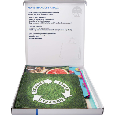 Logotrade promotional merchandise picture of: Laminated totes sample box