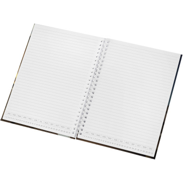 Logotrade corporate gift image of: Desk-Mate® A5 hard cover undated diary