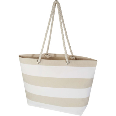 Logotrade promotional giveaway image of: Florida 270 g/m² GRS recycled beach tote bag 18L