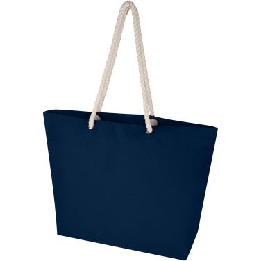 Logo trade promotional gift photo of: Florida 270 g/m² GRS recycled beach tote bag 18L