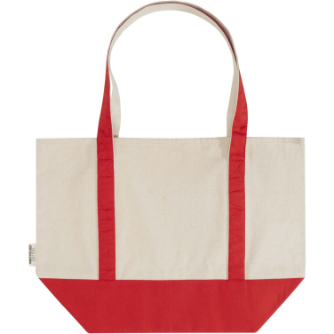 Logotrade business gift image of: Sam 320 g/m² GRS recycled cotton tote bag