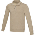 Tin unisex Aware™ recycled quarter zip sweater , Oatmeal