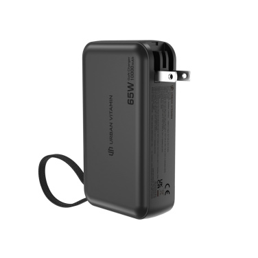 Logo trade advertising products image of: Urban Vitamin Eureka hybrid GANcharger 10000mah powerbank65W