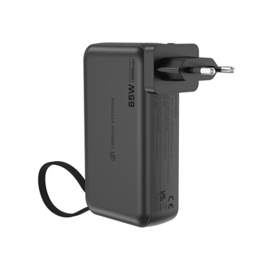 Logotrade corporate gift picture of: Urban Vitamin Eureka hybrid GANcharger 10000mah powerbank65W