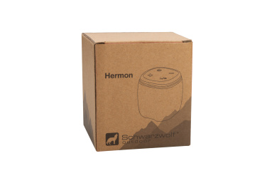 Logotrade promotional items photo of: Bluetooth speaker HERMON Schwarzwolf