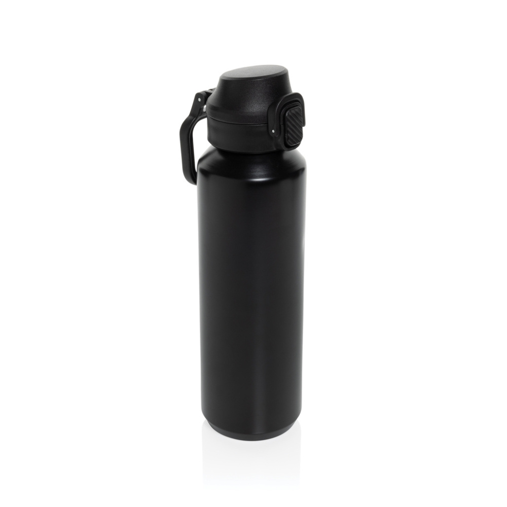 Logotrade business gifts photo of: Via RCS Re-steel lockable sport bottle 600ML