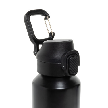 Logo trade advertising product photo of: Via RCS Re-steel lockable sport bottle 600ML