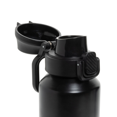 Logo trade promotional giveaway photo of: Via RCS Re-steel lockable sport bottle 600ML