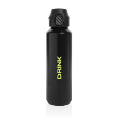 Logo trade business gift photo of: Via RCS Re-steel lockable sport bottle 600ML