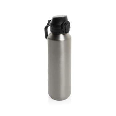 Logotrade advertising product picture of: Via RCS Re-steel lockable sport bottle 600ML