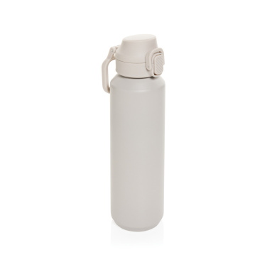 Logo trade promotional giveaways image of: Via RCS Re-steel lockable sport bottle 600ML