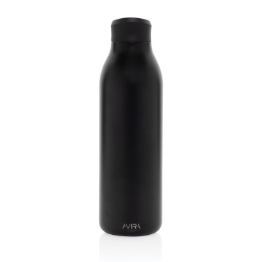 Logo trade promotional merchandise image of: Avira Alok RCS re-steel 360 waterbottle 600ML